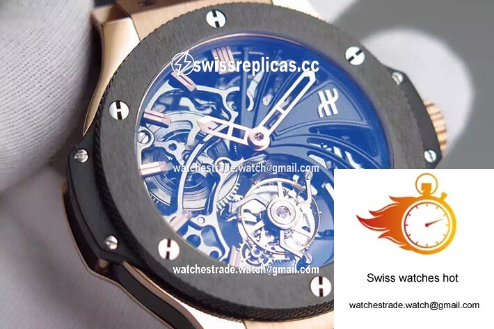 Hublot Big Bang Hollow Tourbillon Skeleton Dial 3