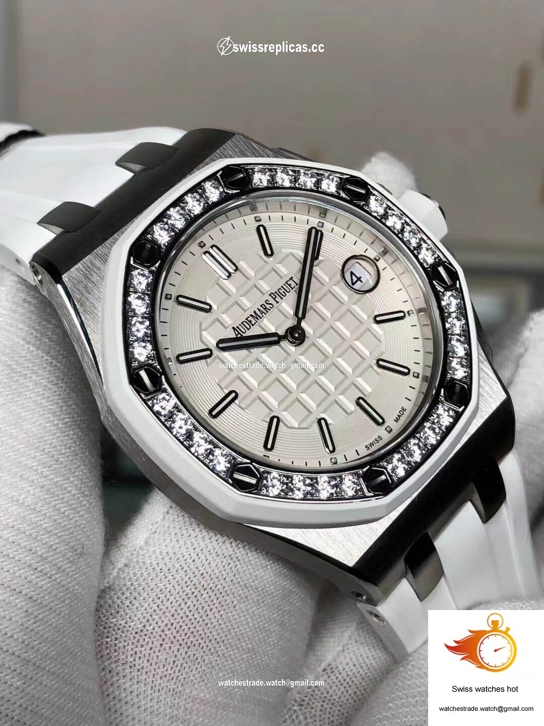 Audemars Piguet Royal Oak Offshore 67540SK.ZZ.A010CA.01 White Dial 3