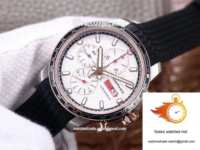 Chopard Classic Racing Mille Miglia GTS Chronograph 168571-6001 V7 Factory White Dial 3