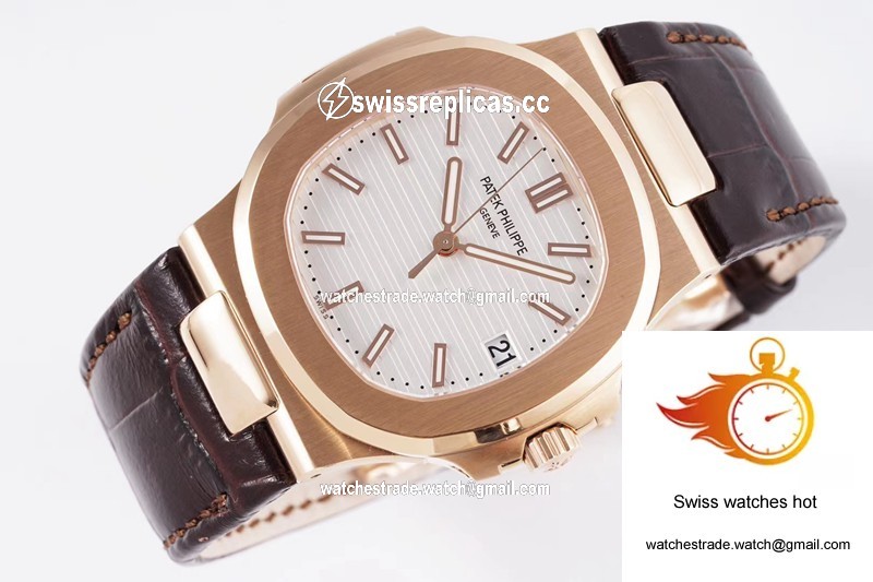 Patek Philippe Nautilus 5711R-001 PPF Factory V4 White Dial 3