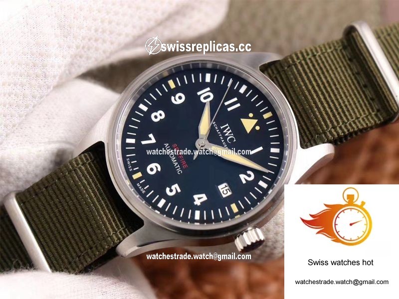 IWC Pilot Spitfire IW326801 MKS Factory Black Dial 3