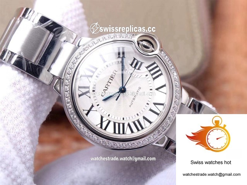Cartier Ballon Bleu W4BB0017 V6 Factory White Dial 3