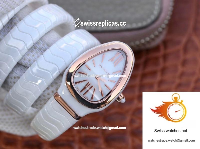 Bvlgari Serpenti Spiga Watch 102886 BV Factory Rose Gold No Diamond 3