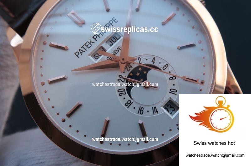 Patek Philippe Complications Annual Calendar 5396G KM Factory 18K Rose Gold White Dial 3