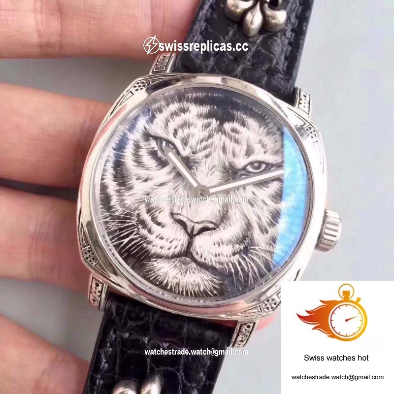 Panerai Radiomir FIRENZE Hand-drawn Tiger Pattern Dial 3