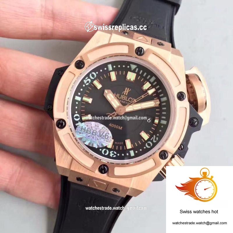 Hublot Big Bang King Power Musee Oceanographique Monaco 731.OX.1170.RX V6 Factory Black Dial 3
