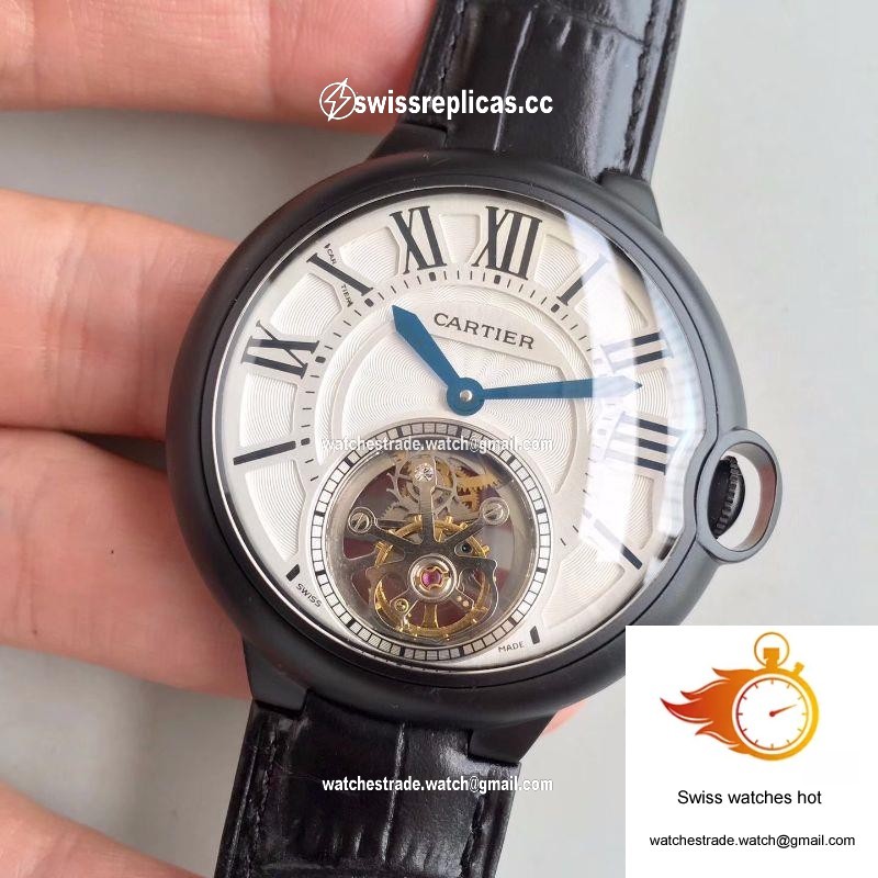 Ballon Bleu De Cartier Tourbillon White Dial 3