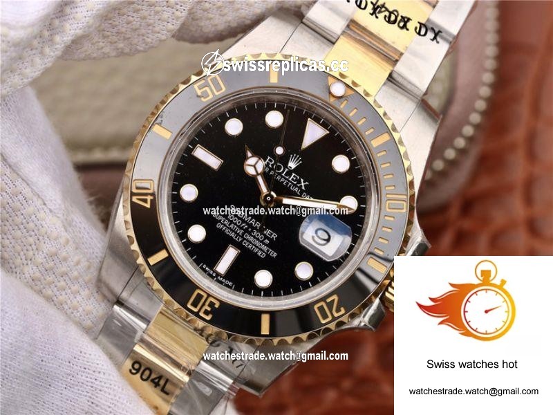 Rolex Submariner Date 116613LN VR Factory 18K Yellow Gold Wrapped Black Dial 3