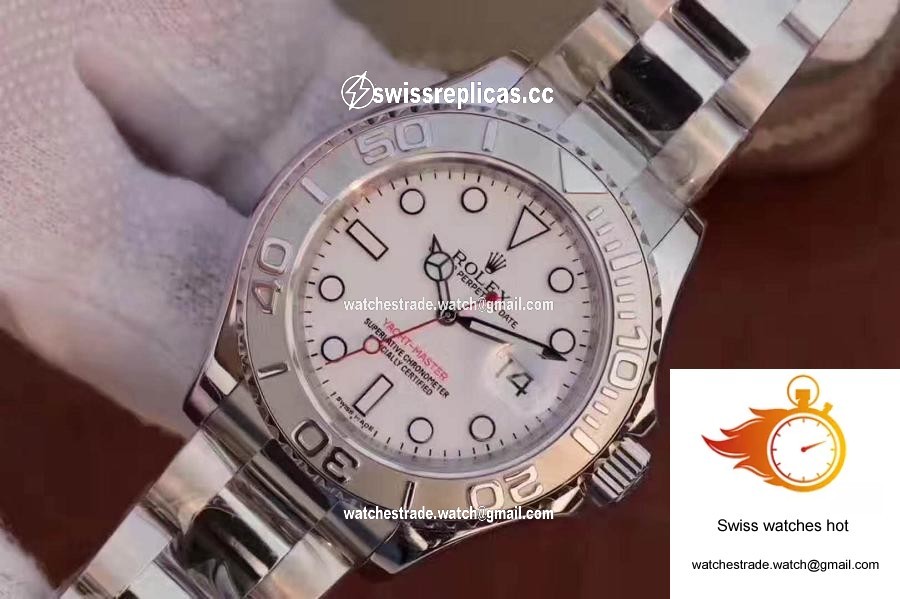 Rolex Yacht Master 116622 40mm EW Factory White Dial 3