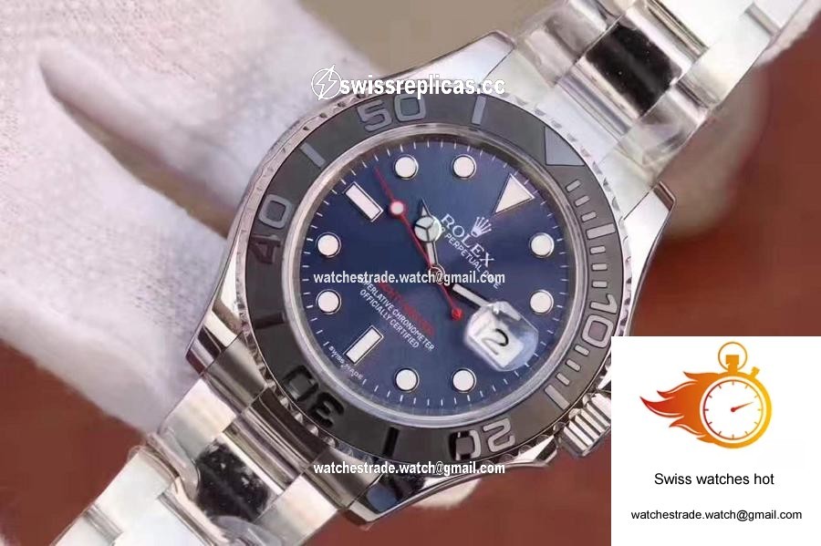 Rolex Yacht Master 116622 40mm EW Factory Blue Dial 3