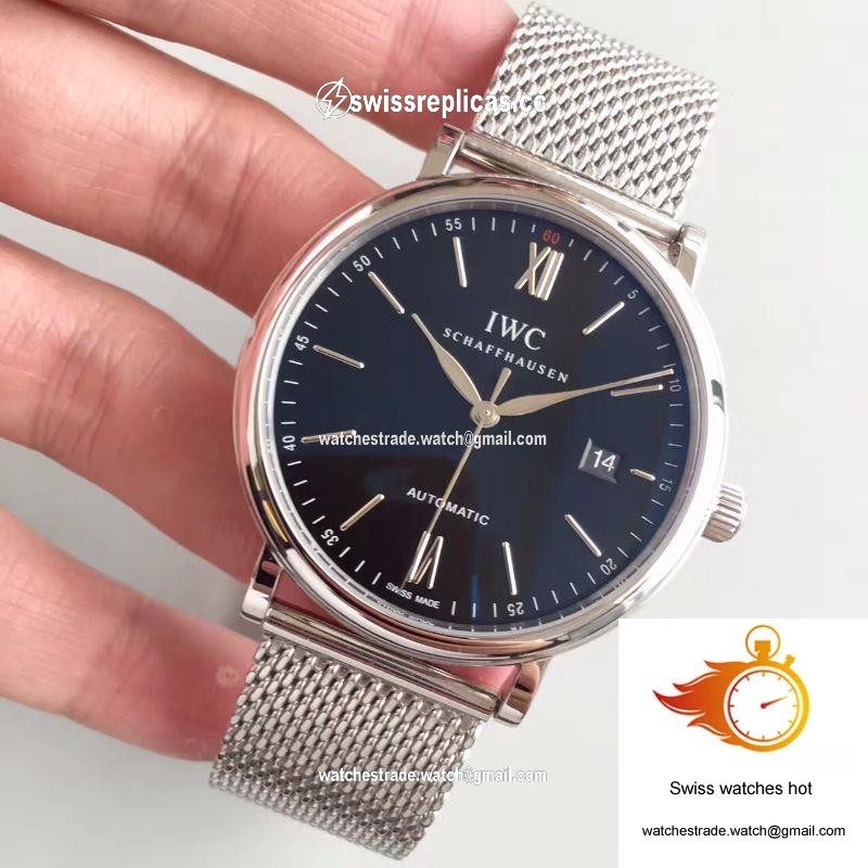 IWC Portofino Automatic IW356506 MKS Factory Black Dial 3