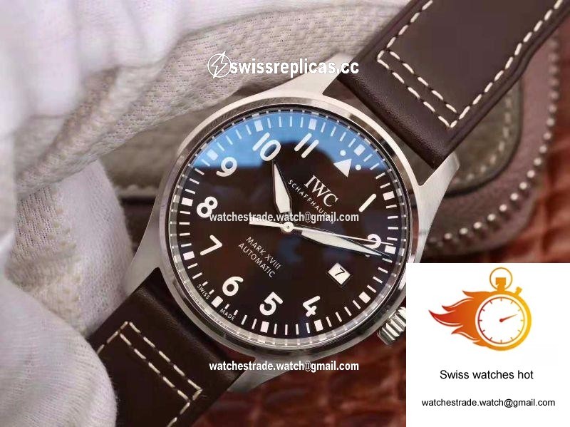 IWC Pilot Mark XVIII Antoine De Saint Exepury IW327003 MKS Factory Brown Dial 3