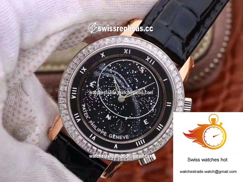 Patek Philippe Grand Complications Sky Moon Celestial 5102PR TW Factory Black Dial 3