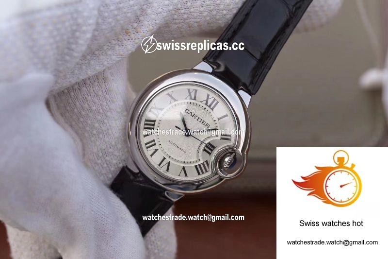 Ballon Bleu De Cartier 33mm W6920086 V6 Factory White Dial 3