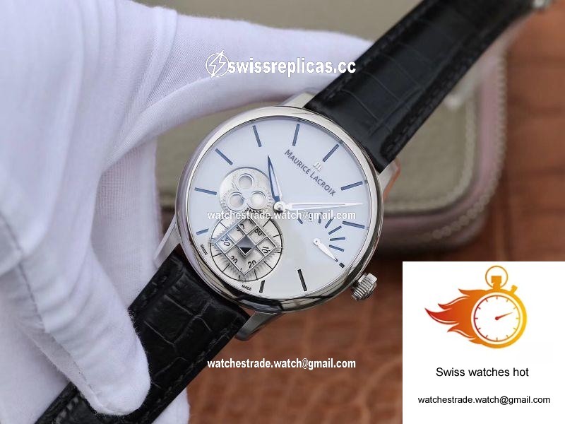 Maurice Lacroix Masterpiece MP7158-SS001-301-1 AM Factory White Dial 3