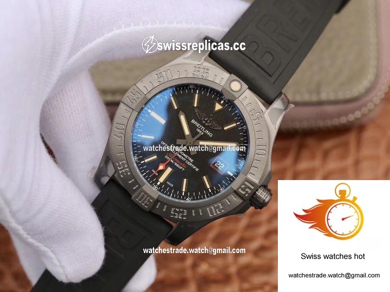 Breitling Avenger Blackbird 44mm V17311101B1W1 GF Factory V4 Black Dial 3