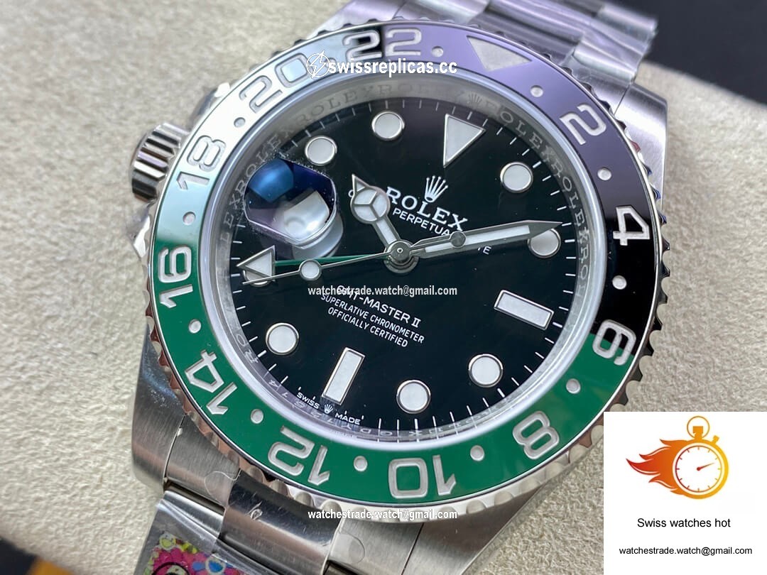 Rolex GMT Master II M126720VTNR-0001 Clean Factory Black Dial 3