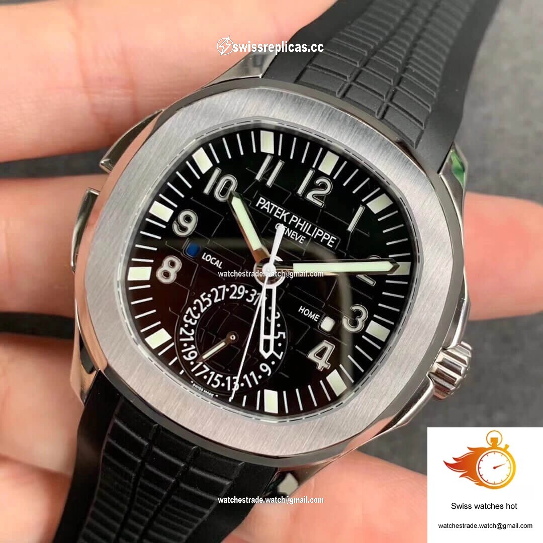 Patek Philippe Aquanaut 5164A-001 GR Factory Stainless Steel Black Dial 3