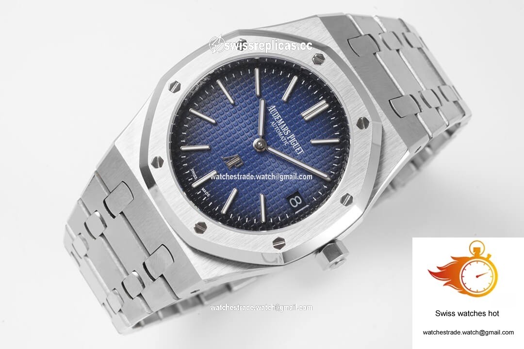 Audemars Piguet Royal Oak 15202IP.OO.1240IP.01 KZ Factory Smoky Blue Dial 3