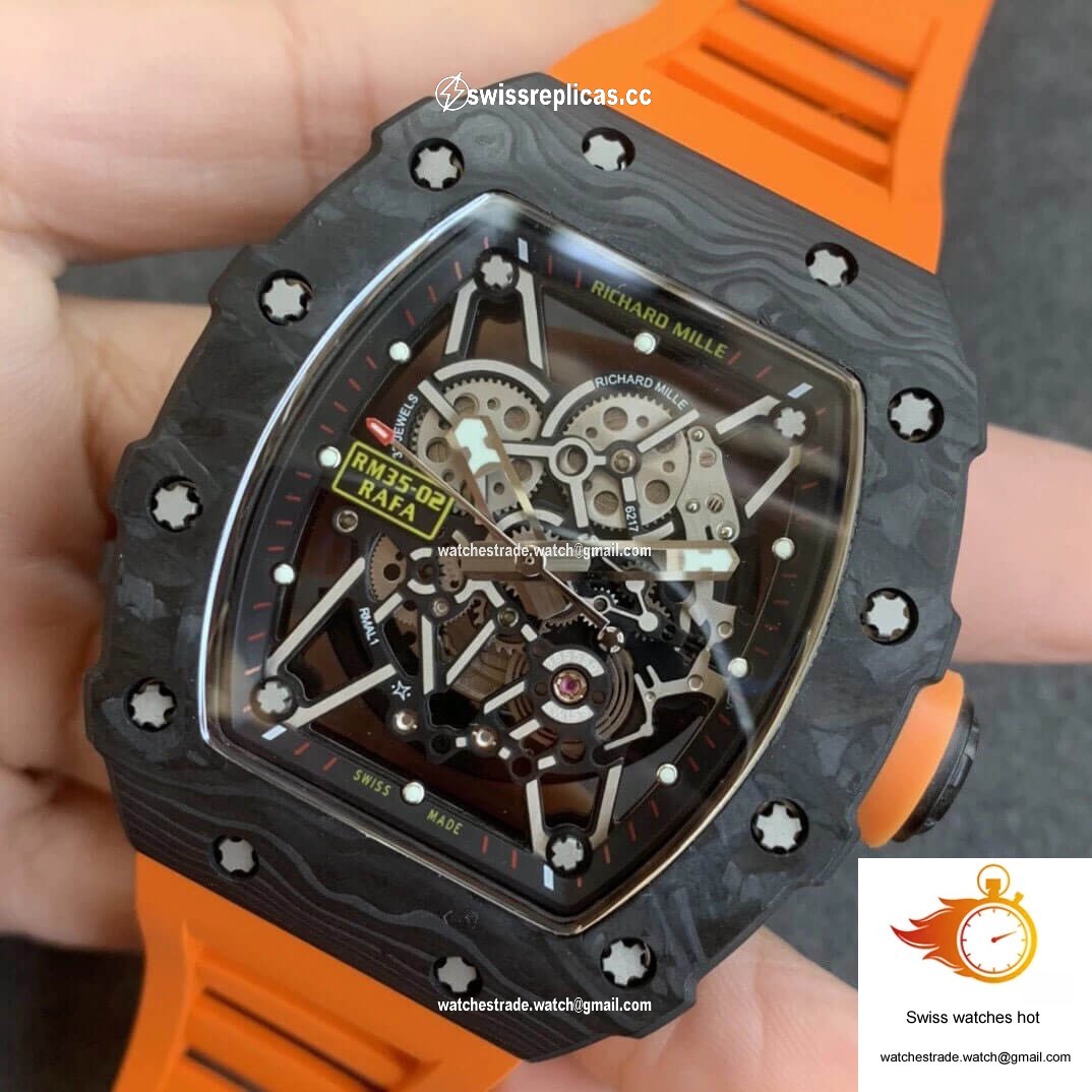 Richard Mille RM35-02 Mens RM35-02 SWISS ETA Automatic Movement 50mmx42mmx16mm KV Factory 3