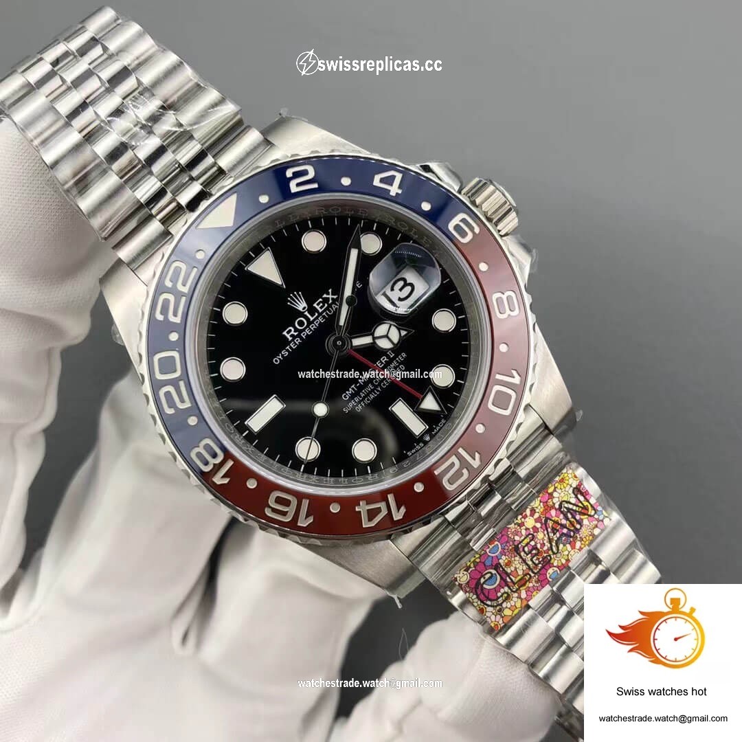 Rolex GMT Master II M126710BLRO-0001 Clean Factory Black Dial 3