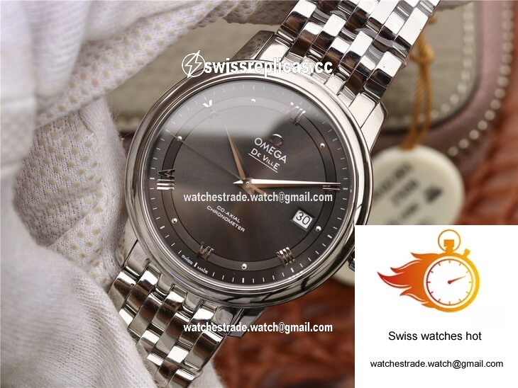 Omega De Ville 424.10.40.20.06.001 MKS Factory Grey Dial 3