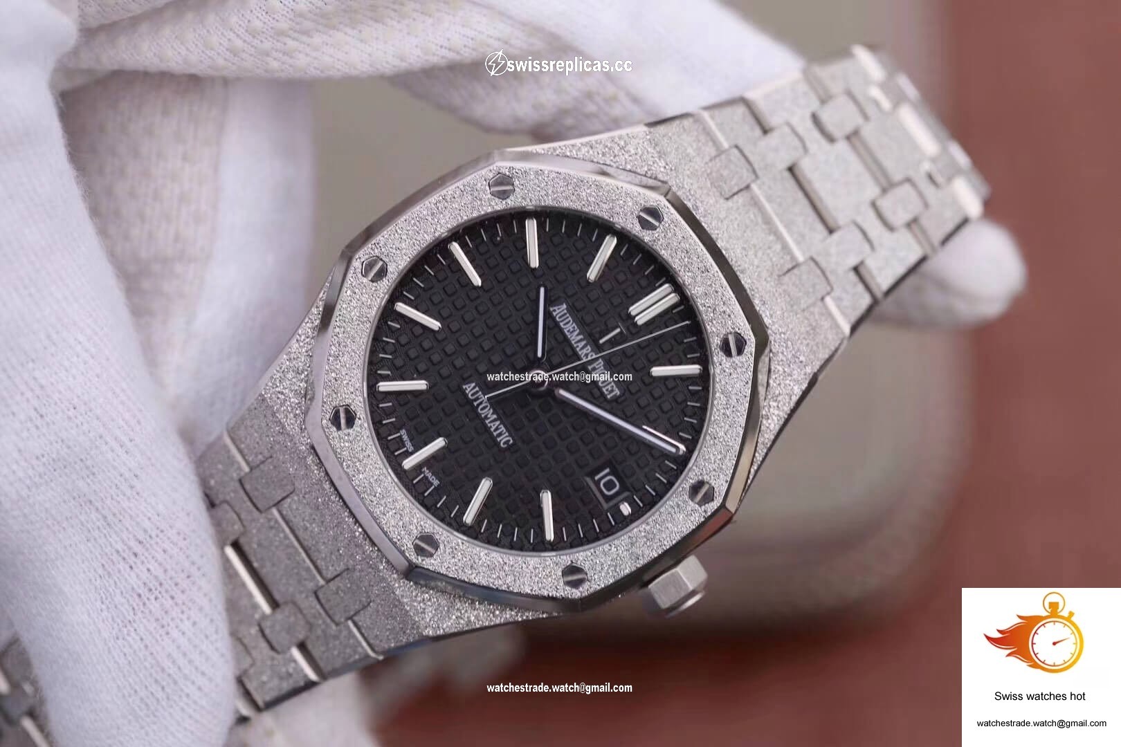 Audemars Piguet Royal Oak 15454BC.GG.1259BC.01 JH Factory Black Dial 3
