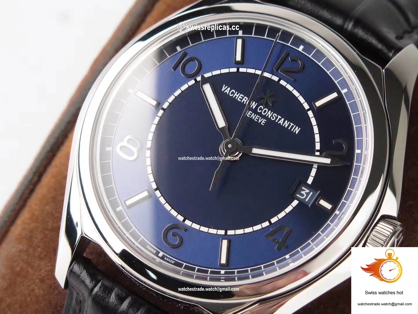 Vacheron Constantin Fiftysix 4600E/000A-B487 ZF Factory Blue Dial 3