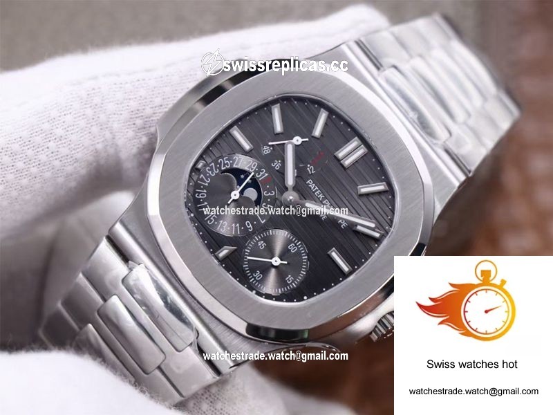 Patek Philippe Nautilus 5712/1A-001 PF Factory Gray Dial 3