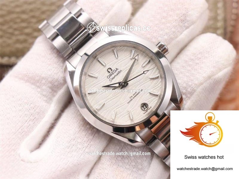 VS Factory Replica Omega Seamaster 220.10.38.20.02.003 Aqua Terra 150M CO AXIAL Master Chronometer Ladies 3