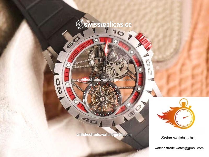JB Factory Roger Dubuis Excalibur Spider Italdesign Edition RDDBEX0622 Red 3