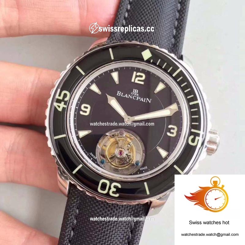 Blancpain Fifty Fathoms Tourbillon JB Factory Black Dial 3