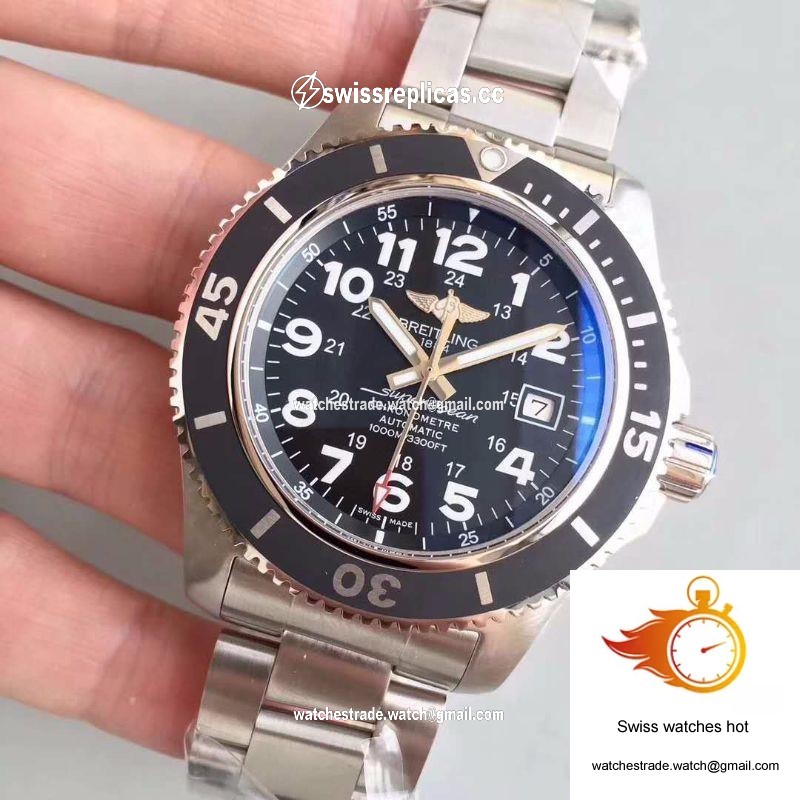 Breitling Superocean II 44MM A17392D7/BD68/162A GF Factory Deep Blue Dial 3