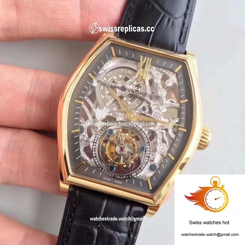 Vacheron Constantin Malte Tourbillon Rose Gold Skeleton Dial 3