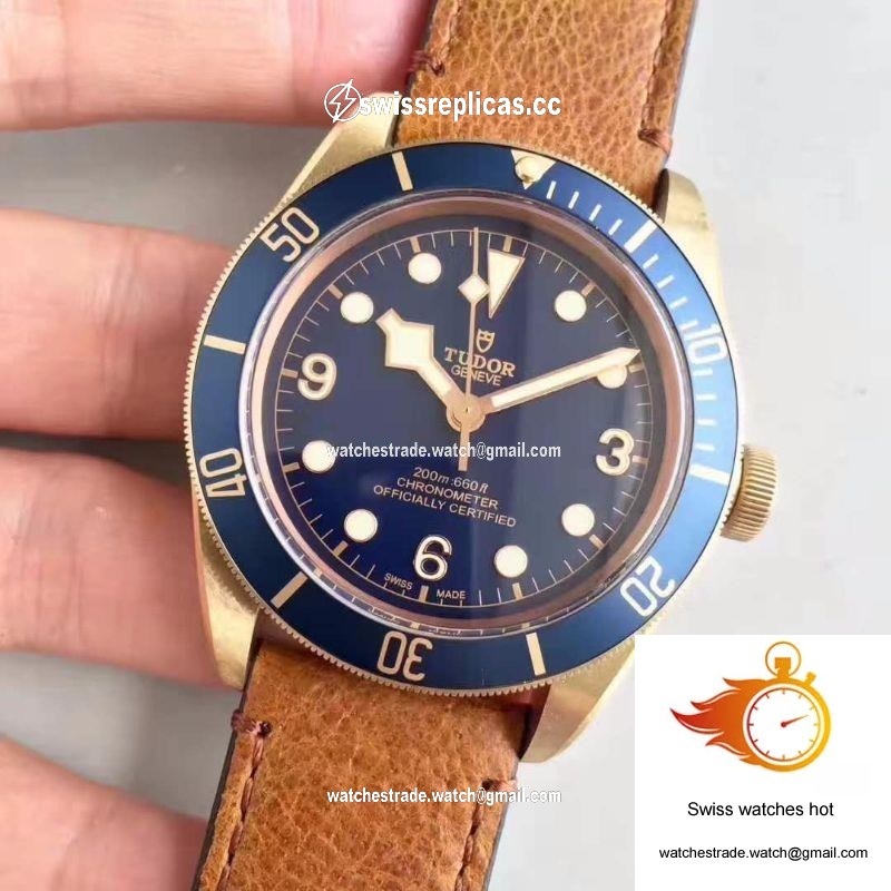 Tudor Heritage Black Bay Bronze M79250BM ZF Factory V4 Blue Dial 3