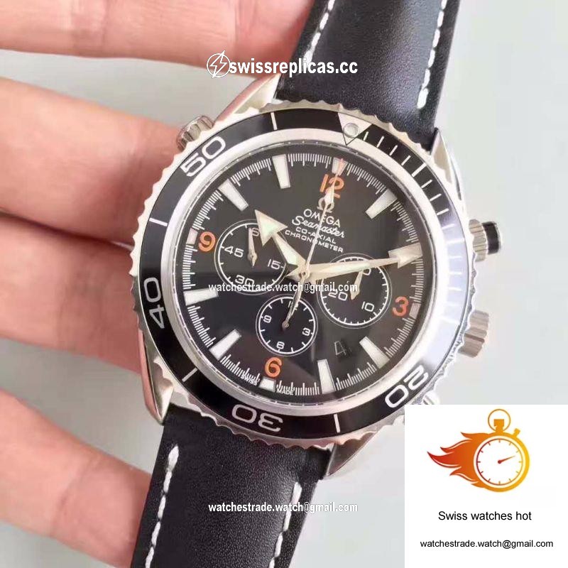 Omega Seamaster Planet Ocean 600 M Co-Axial Chronograph 2210.51.00 OM Factory Black Dial 3