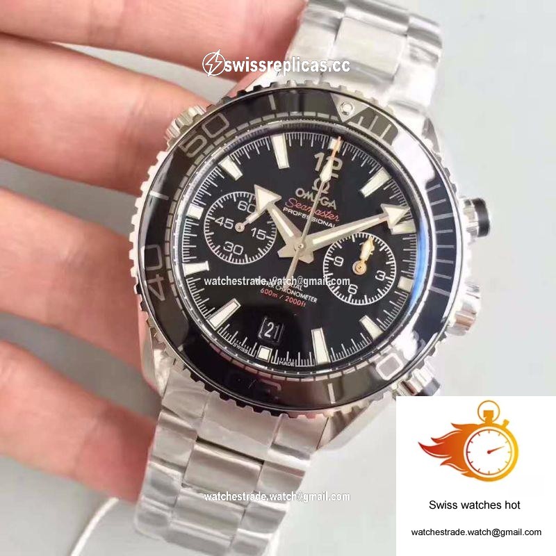 Omega Seamaster Planet Ocean 600M Chronograph 215.30.46.51.01.001 OM Factory V2 Black Dial 3
