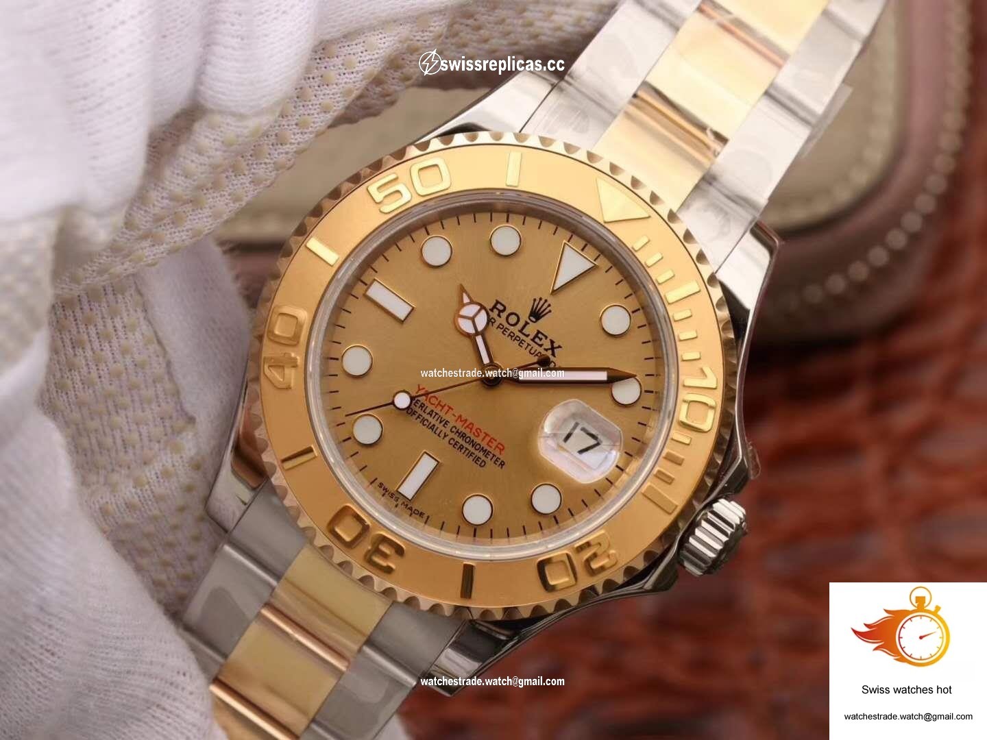 Rolex Yacht Master 116623 Champagne Dial 3