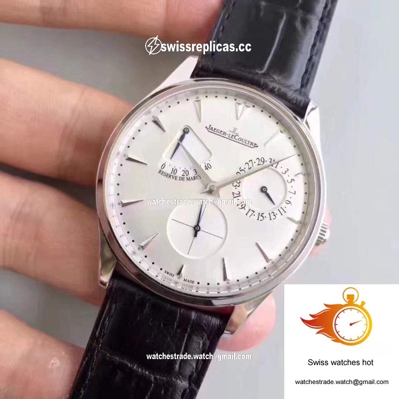 Jaeger-LeCoultre Master Ultra Thin Reserve De Marche 1378420 ZF Factory Silver Dial 3