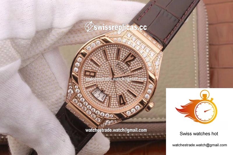 Piaget Polo MKS Factory Rose Gold Case Diamond Dial 3