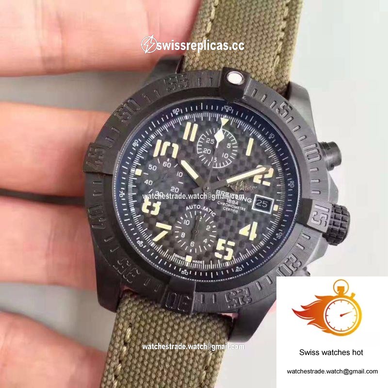 Breitling Avenger II USA Military Limited Edition M133715N GF Factory Fiber Dial 3
