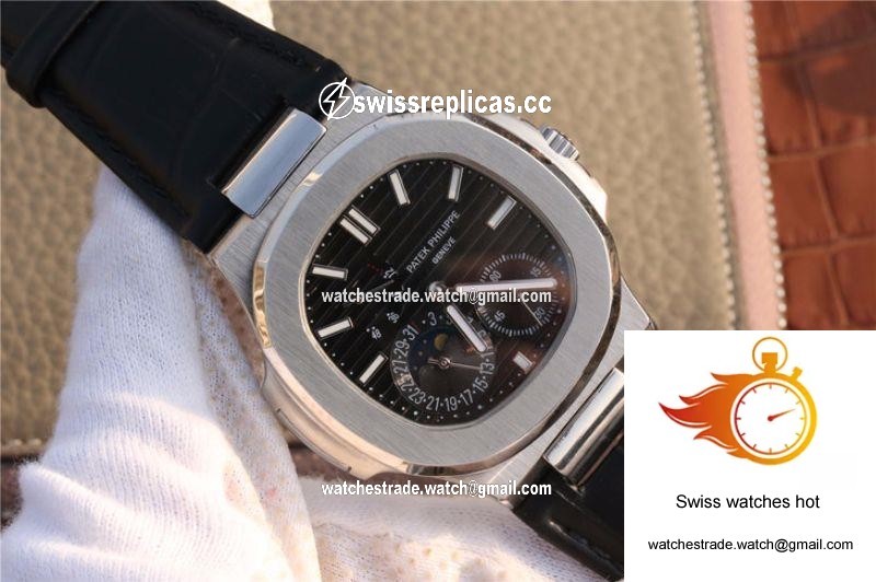 Patek Philippe Nautilus Moonphase 5712G-001 Black Dial 3