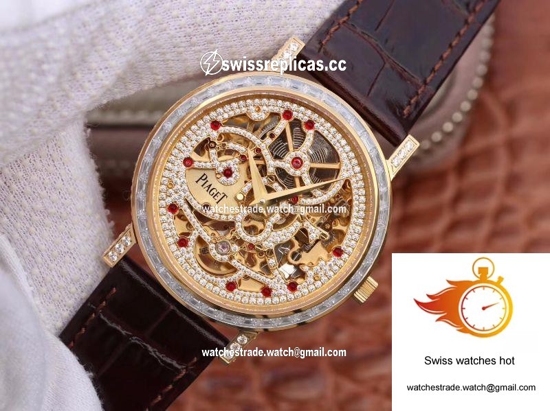 Piaget ALTIPLANO G0A39125 Rosegold Skeleton Dial 3