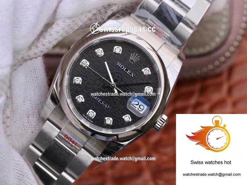 Rolex Datejust 116200 36mm DJ Factory Black Dial 3
