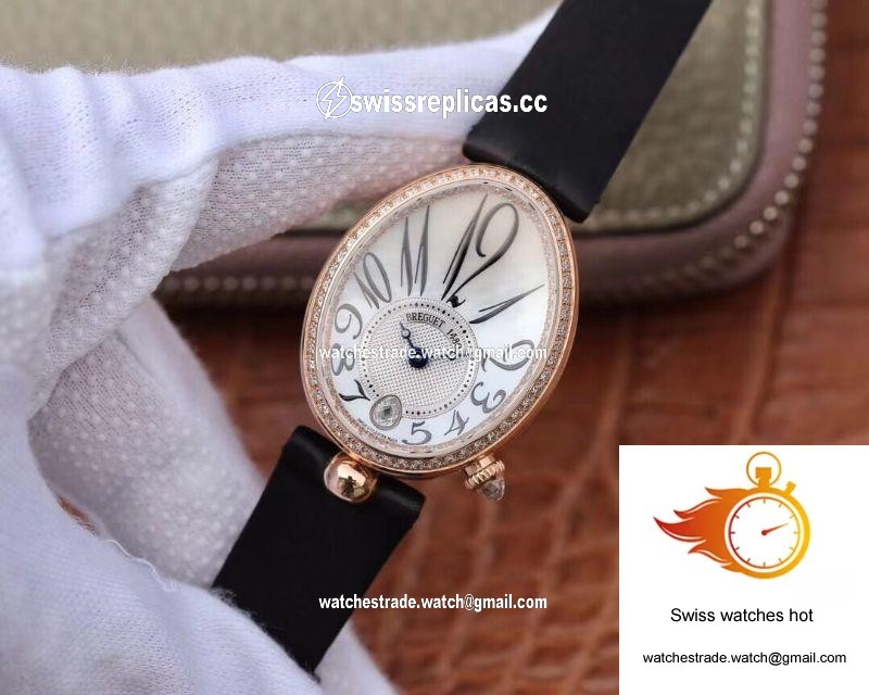 Breguet Reine De Naples 8918BR/58/864/D00D Ladies ZF Factory 18K Rose Gold Mother Of Pearl Dial 3