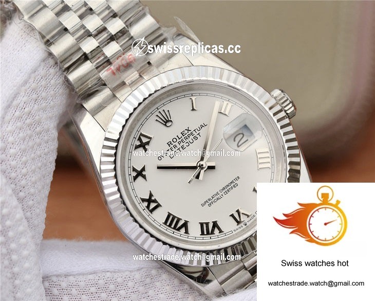 Rolex Datejust M126234-0025 GM Factory White Dial 4