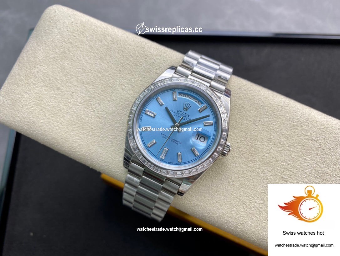 Rolex Day Date 228396TBR EW Factory Diamond Case 4