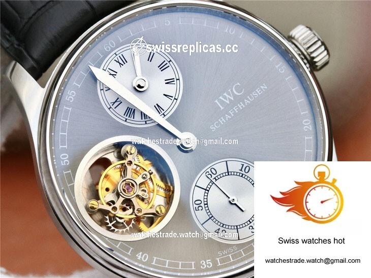 IWC Portuguese IW544603 ZF Factory Tourbillon Stainless Steel 4