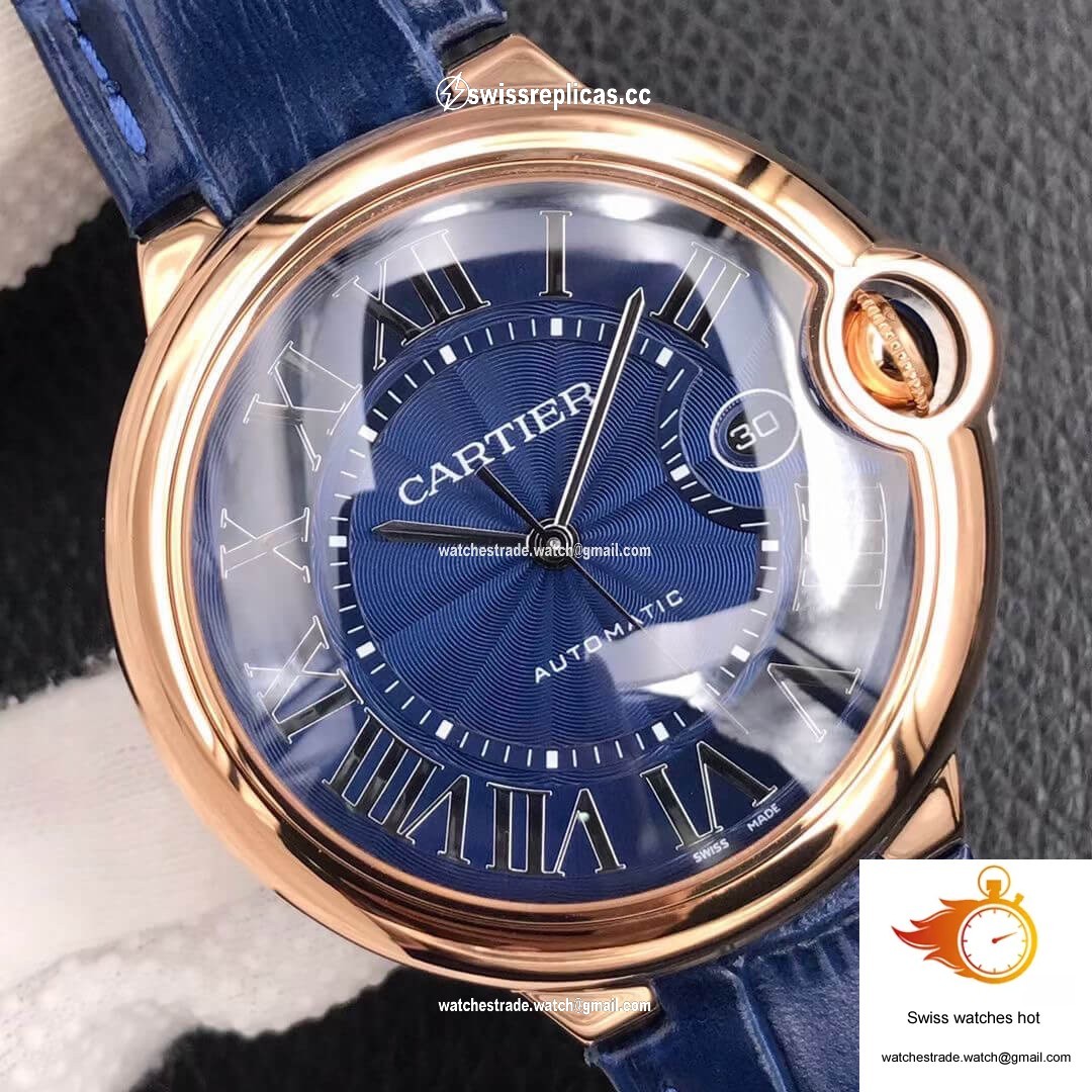 Ballon Bleu De Cartier 42MM WGBB0036 V6 Factory Blue Dial 4