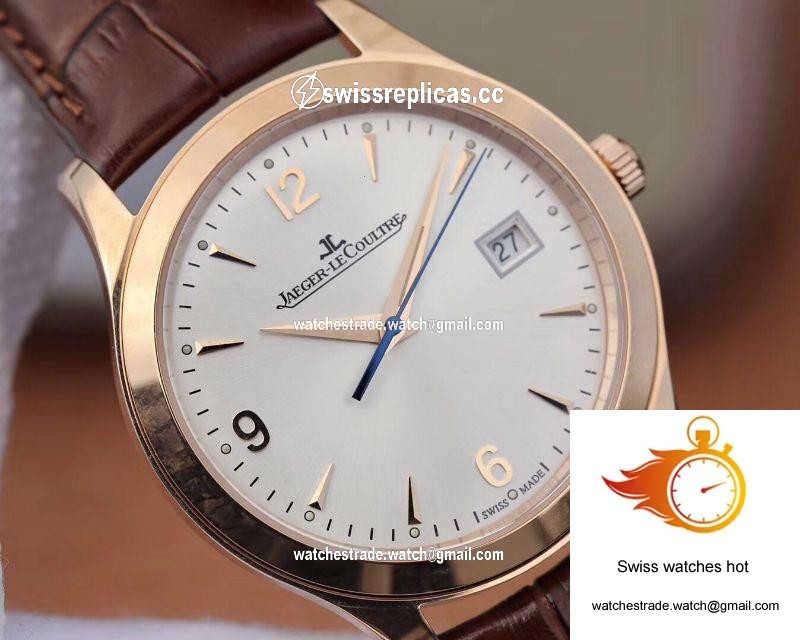Jaeger LeCoultre Master Control Date Q1542520 ZF Factory 18K Rose Gold White Dial 4